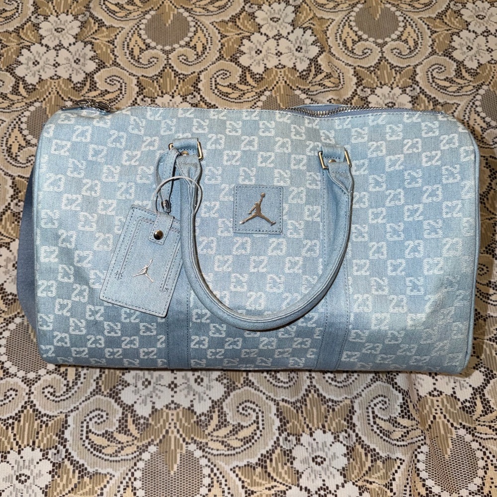 Jordan Blue Monogram Duffel Bag